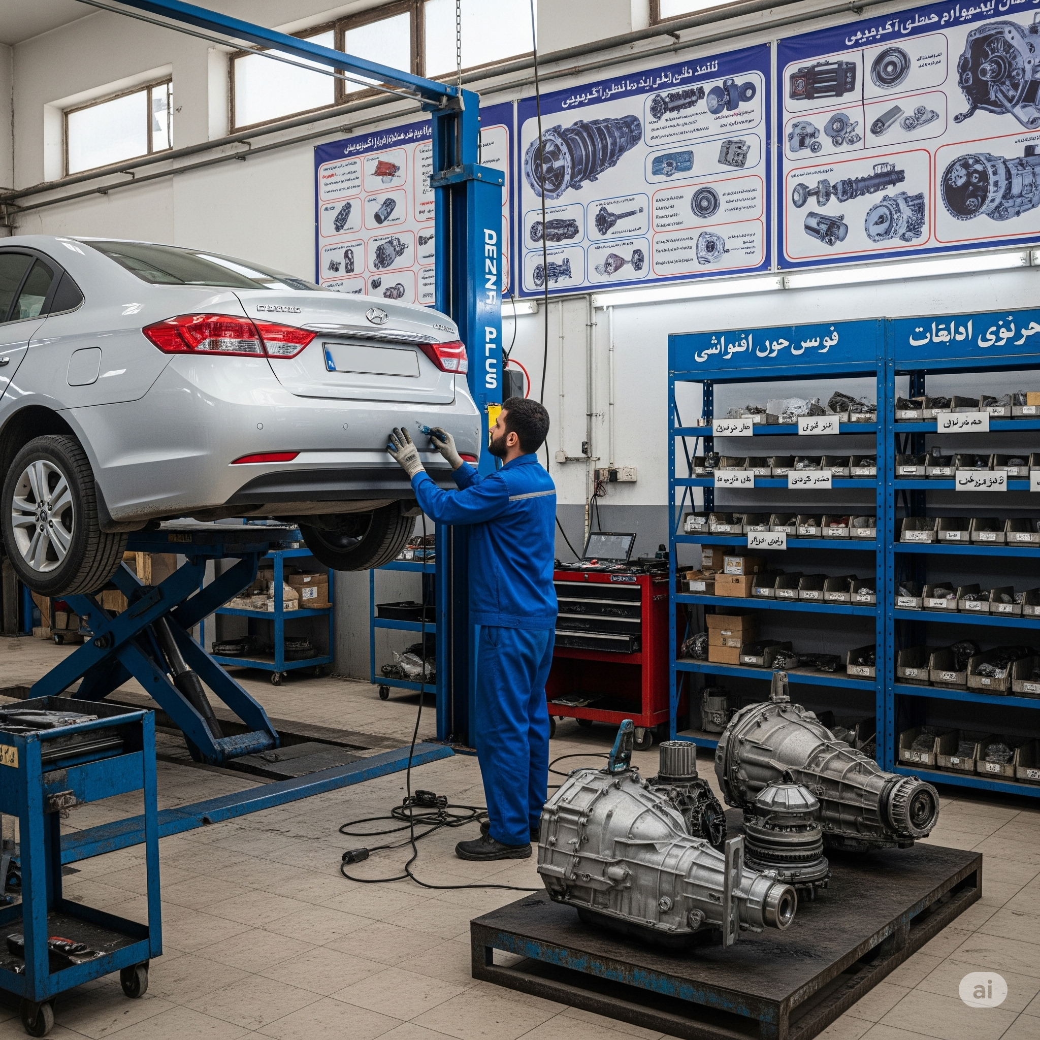 اتو گیربکس مرکز تعمیر گیربکس اتومات خودروهای چینی در تهران ستاری شمالی